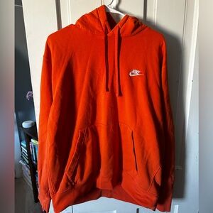 Nike Vibrant Orange Pullover Hoodie